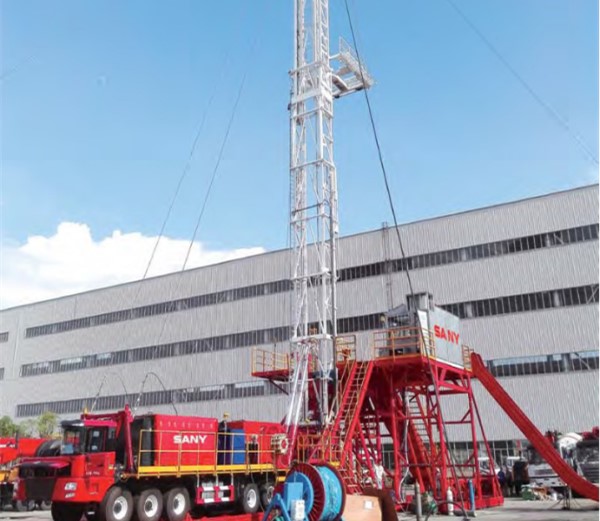 sany-zj40-2250d-skid-mounted-drilling-rig-integrated-drilling