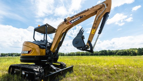 SANY's newly released SY35U mini excavator wins praise in Australia and New Zealand 