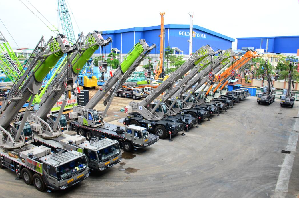 Zoomlion Cranes Delivered in Malaysia