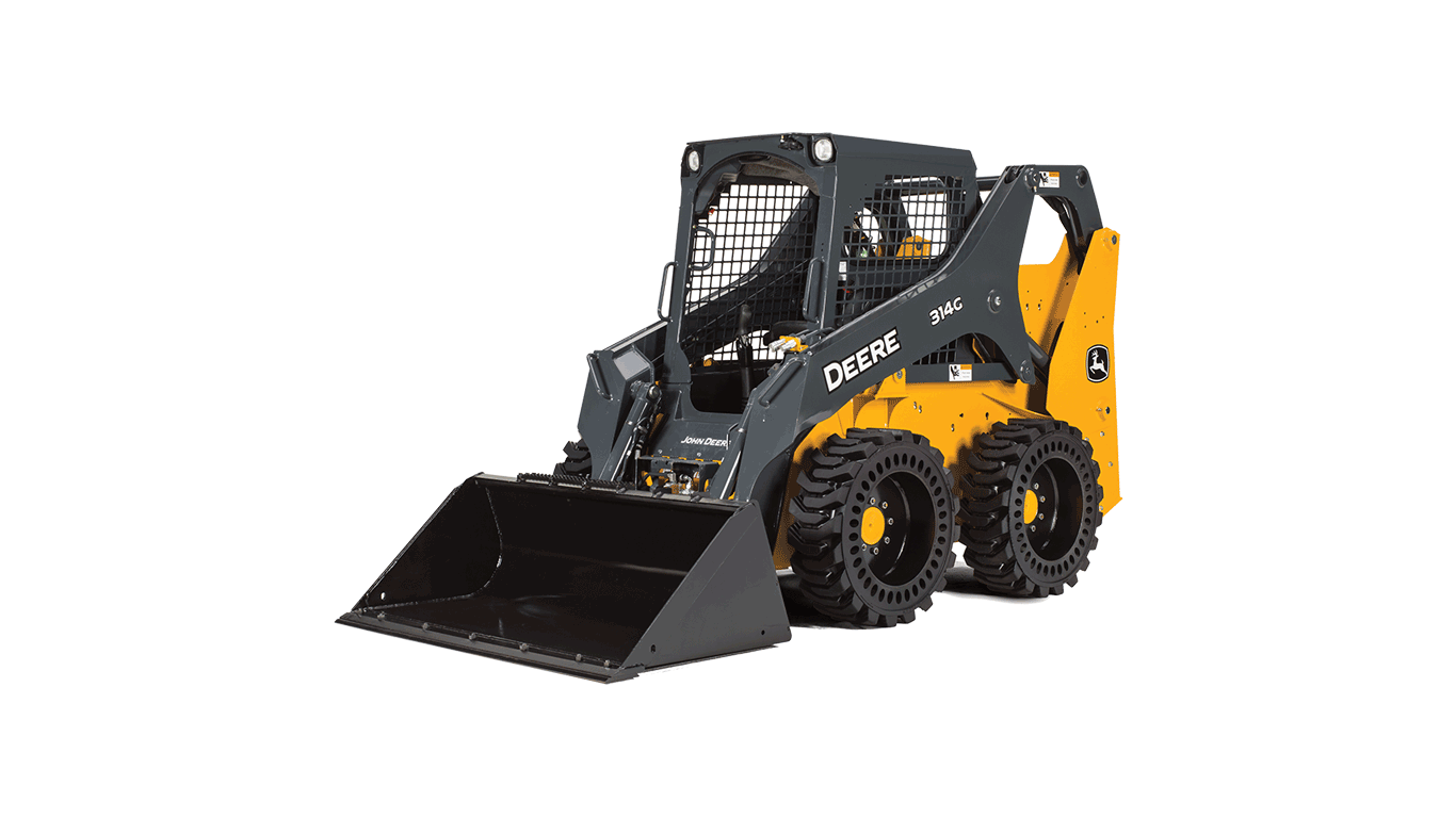 【DEERE 314G Skid Steer Skid Steers 】约翰迪尔 Skid Steer Loader The price