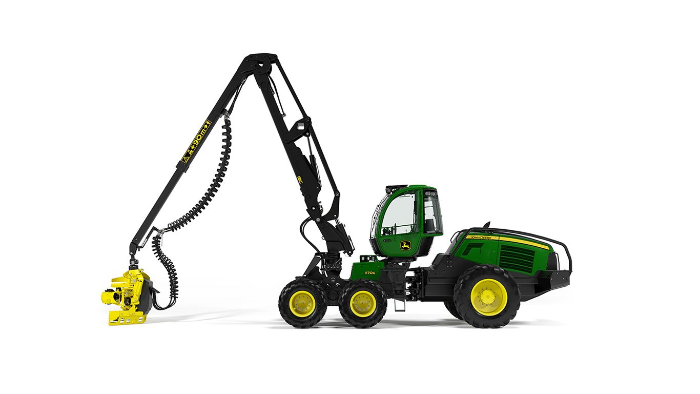 【DEERE 1170G Wheeled Harvester* Wheeled Harvesters 】约翰迪尔 Forestry