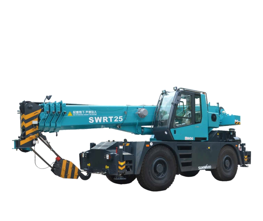 Sunward SWRT25 Rough terrain  crane