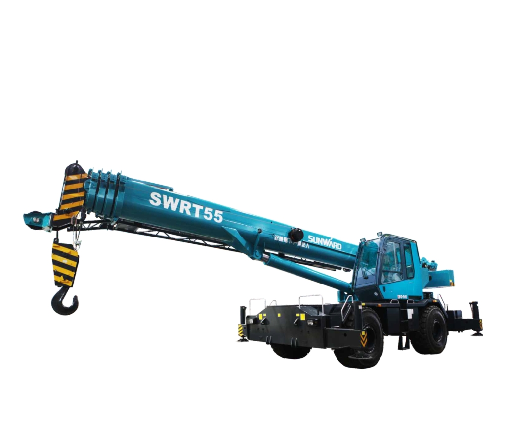 Sunward SWRT55 Rough terrain  crane