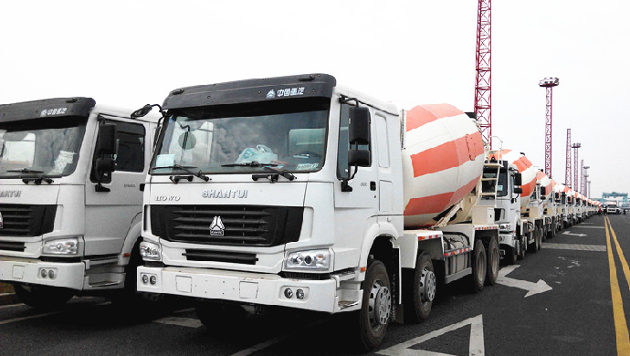 Shantui Concrete Machinery Sold in UAE