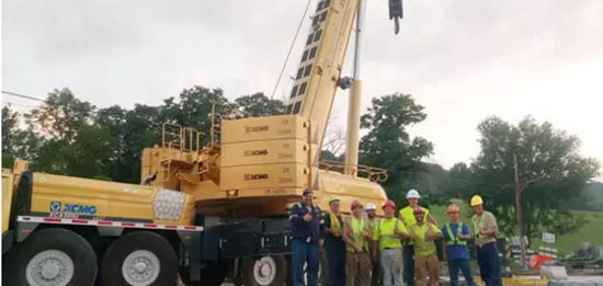 U.S. Customers Highly Appreciates XCMG Cranes