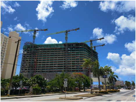 Zoomlion Tower Cranes Dominate Affluent Markets and Help Build Saipan—Pearl of the Western Pacific