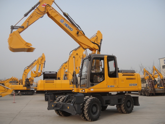 XCMG wheel excavators officially enter the European market