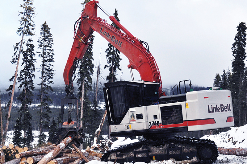 ZHUYOU Link-Belt 3740 PHN Forestry Equipment 40 Series