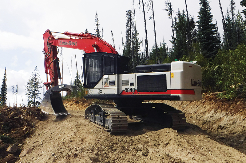 ZHUYOU Link-Belt 4640 RB Forestry Equipment 40 Series
