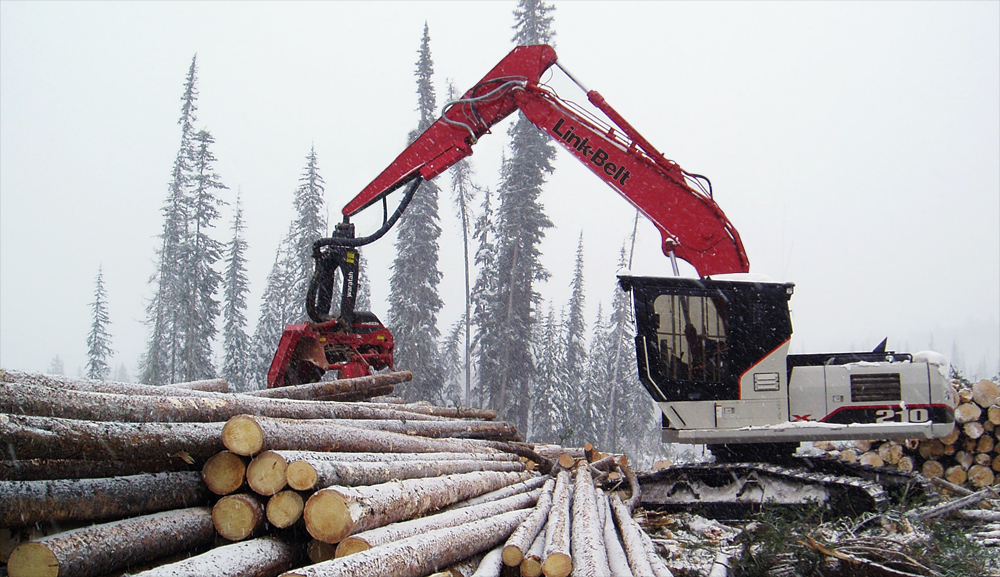 ZHUYOU Link-Belt 210 X2 Processor Forestry Equipment X2 Series