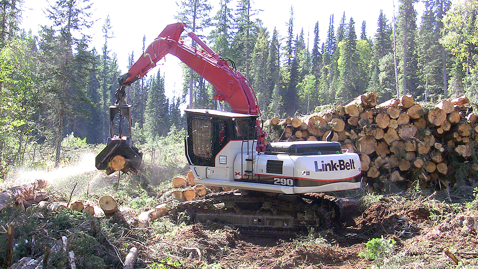 ZHUYOU Link-Belt 290 X2 Processor Forestry Equipment X2 Series