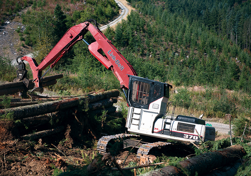 ZHUYOU Link-Belt 370 X2 Forestry Forestry Equipment X2 Series