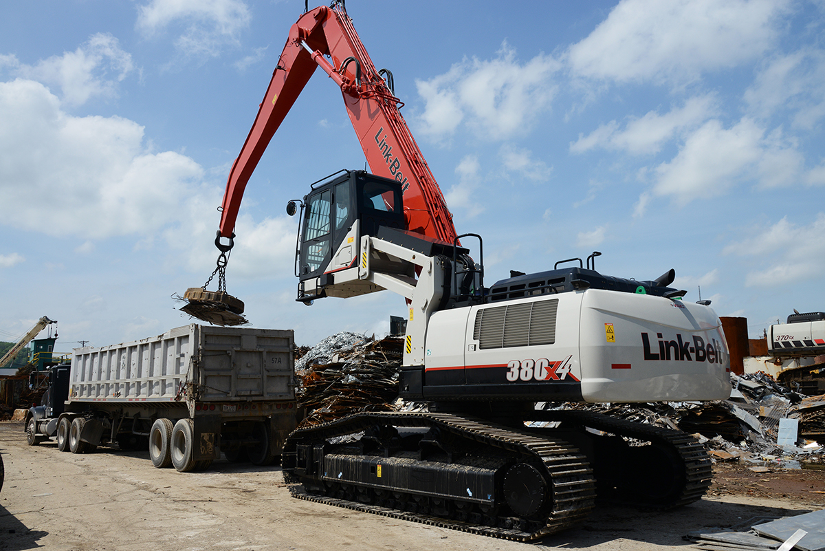 ZHUYOU Link-Belt 380 X4 Material Handler Material Handlers