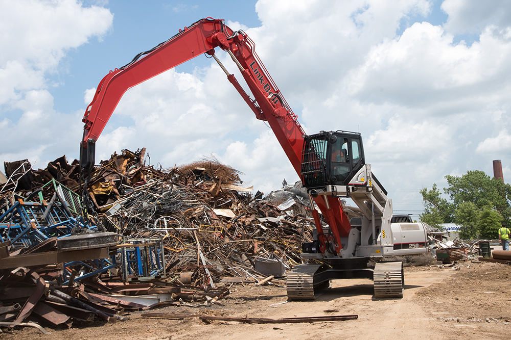ZHUYOU Link-Belt 250 X3 Material Handler Material Handlers