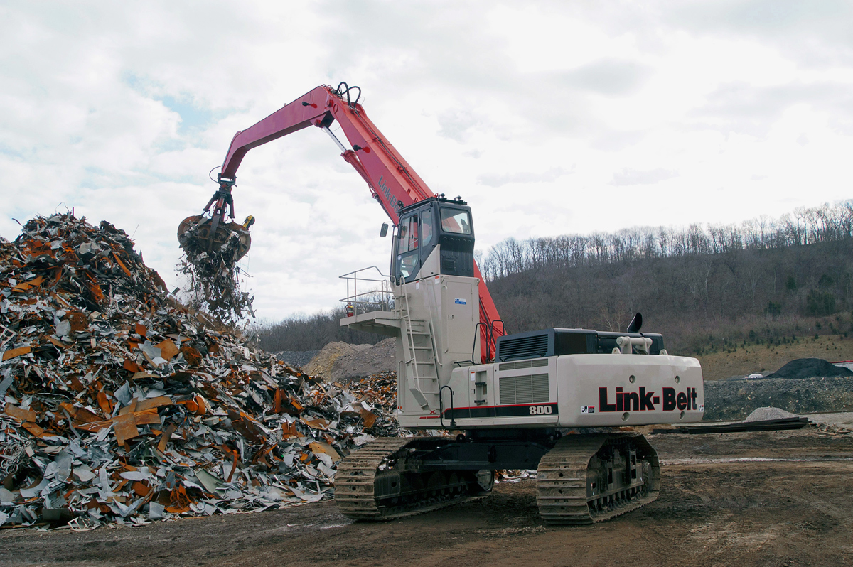 ZHUYOU Link-Belt 800 X2 Material Handler Material Handlers