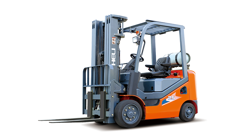 HELI 2-3.2t gasoline / LPG counterbalanced cushion Forklift Trucks. Engine Forklift