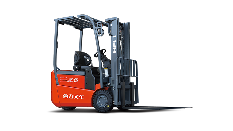HELI G Series 1.25-1.5t Three Wheel Electric Counterbalanced Forklift Trucks (Rear Drive)  Electric Counterbalanced Forklift
