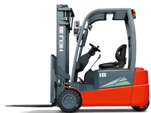 HELI 1.5-2t Three Wheel Electric Counterbalanced Forklift Trucks  Electric Counterbalanced Forklift