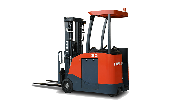 HELI 3000-4000lbs（1.5-2t）G Series Three Wheel Standup AC Electric Forklift Truck  Electric Counterbalanced Forklift