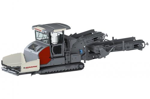 Dynapac MF2500CS w. SwingApp Mobile feeders