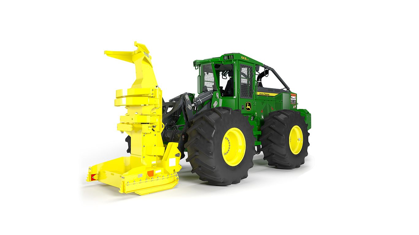 DEERE 643L-II Wheeled Feller Buncher Wheeled Feller Bunchers