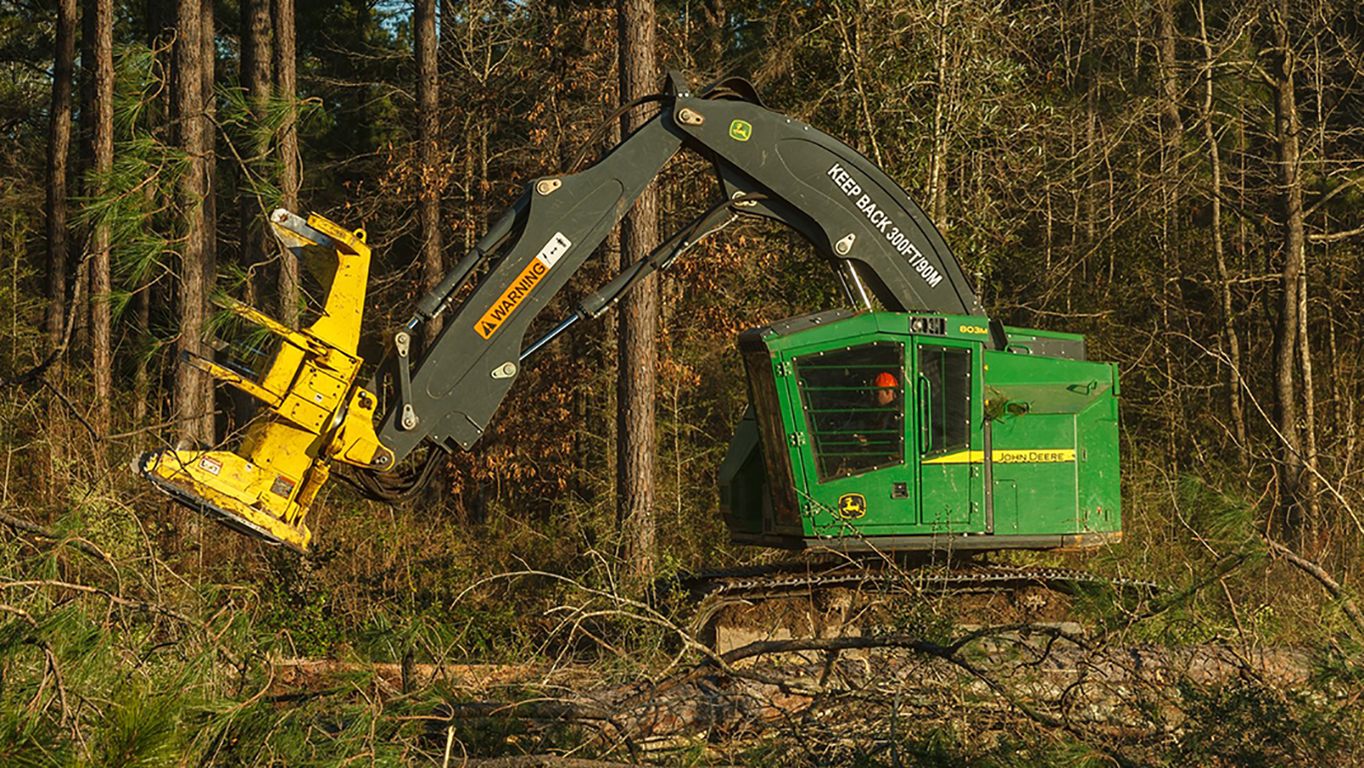 DEERE 803M Tracked Feller Buncher Tracked Feller Bunchers