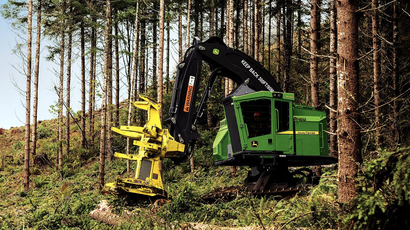 DEERE 859M Tracked Feller Buncher Tracked Feller Bunchers
