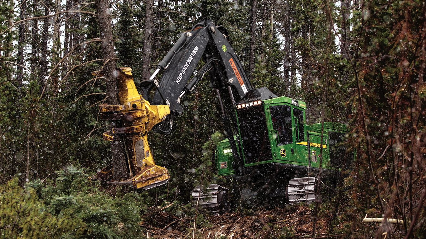 DEERE 953M Tracked Feller Buncher Tracked Feller Bunchers