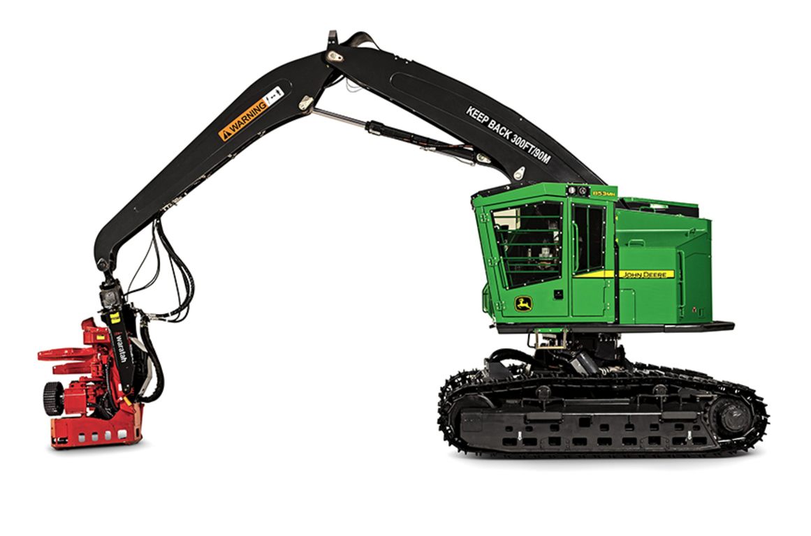 DEERE 853MH Tracked Harvester Tracked Harvesters